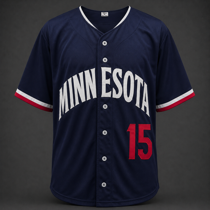 Luke Keaschall Signed Navy Player Baseball Jersey