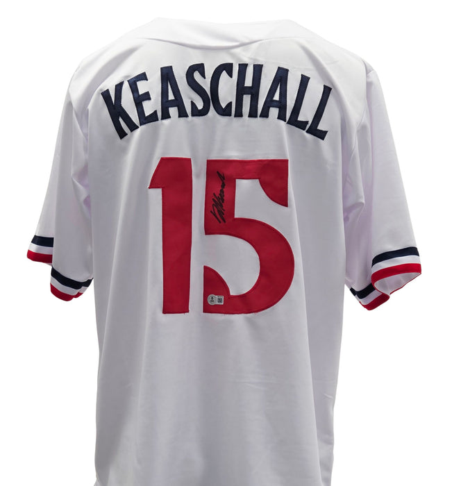 Luke Keaschall Signed Player White Baseball Jersey