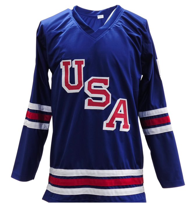 Megan Keller Signed Player Blue USA Hockey Jersey