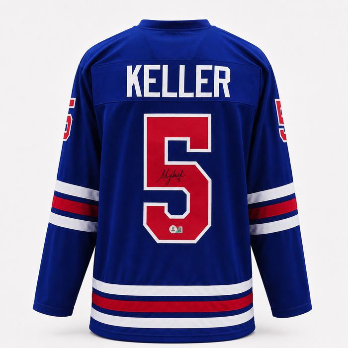 Megan Keller Signed Player Blue USA Hockey Jersey