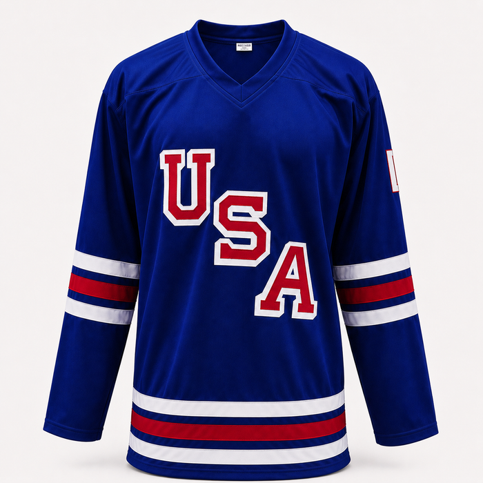 Megan Keller Signed Player Blue USA Hockey Jersey