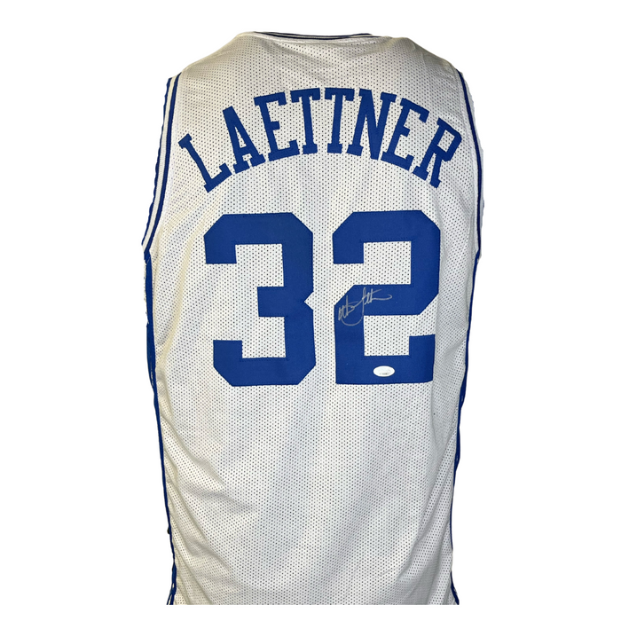 Christian Laettner Signed Custom White College Jersey Universal Sports Auctions