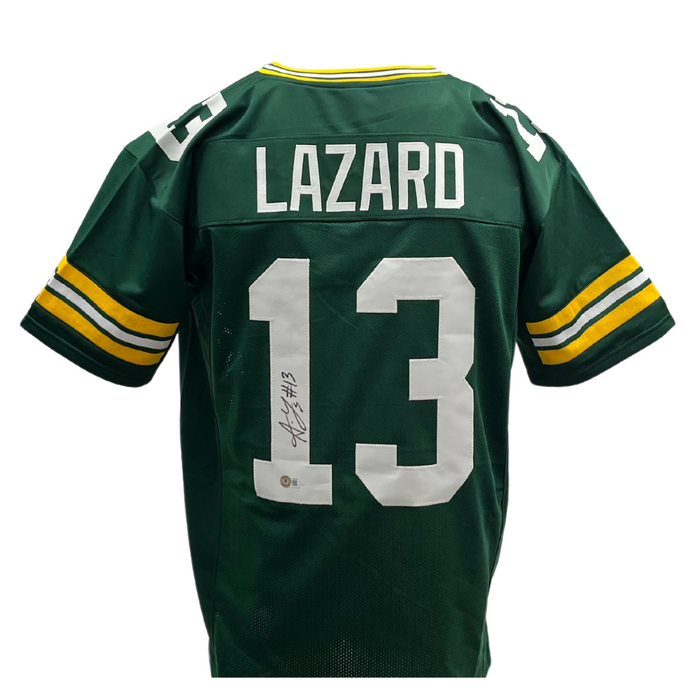 Allen Lazard Signed Custom Green Football Jersey