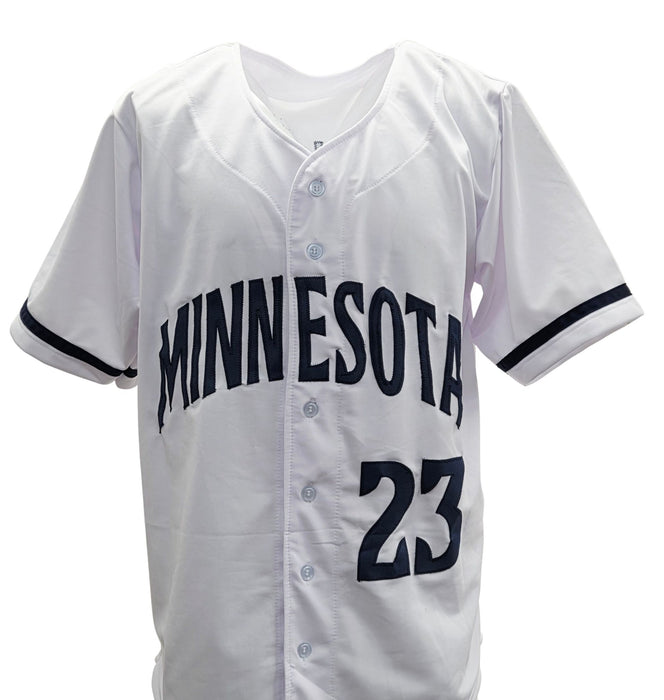 Royce Lewis Signed Player White & Navy Baseball Jersey
