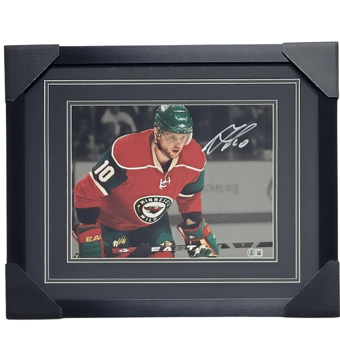 Marian Gaborik Signed & Professionally Framed 11x14 Photo #1