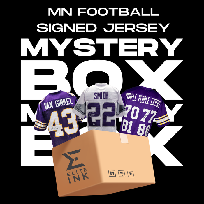Signed Minnesota Football Jersey Mystery Box
