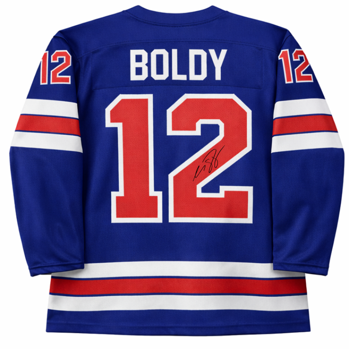 Pre-Sale: Matt Boldy Signed Player USA Blue Hockey Jersey