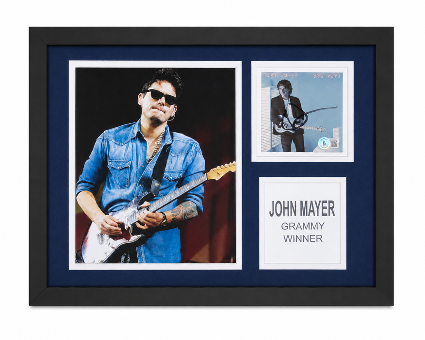 John Mayer Signed & Professionally Framed 11x14 Photo