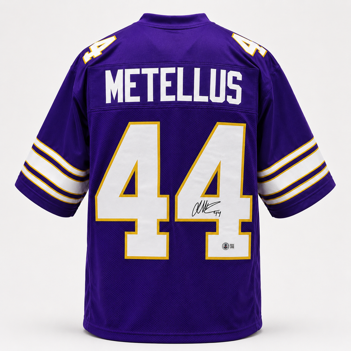 Josh Metellus Signed Player Throwback Football Jersey
