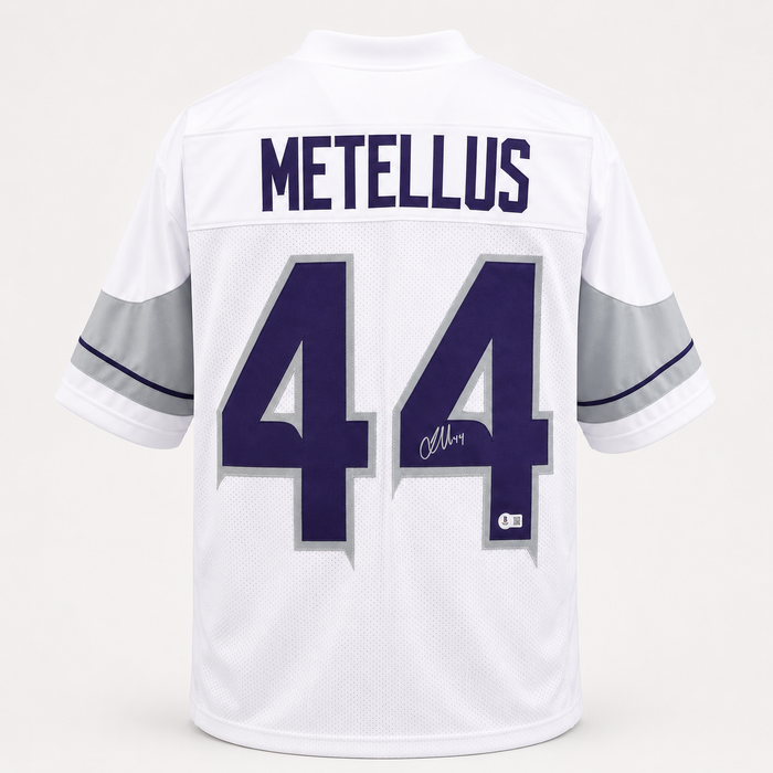 Josh Metellus Signed White Out Player Football Jersey