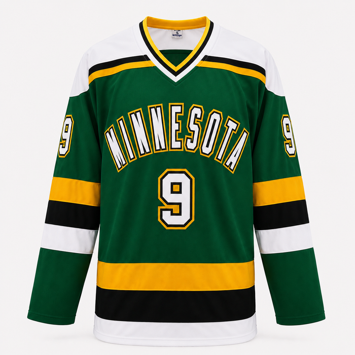 Mike Modano Signed Green Player Hockey Jersey