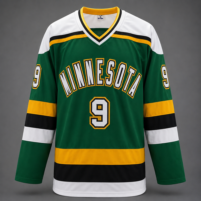 Mike Modano Signed Green Player Hockey Jersey