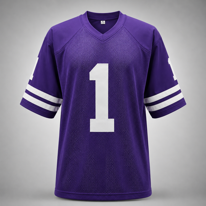 Warren Moon Purple Player Football Jersey