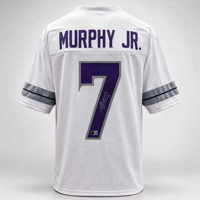 Byron Murphy Jr. Signed White Out Player Football Jersey