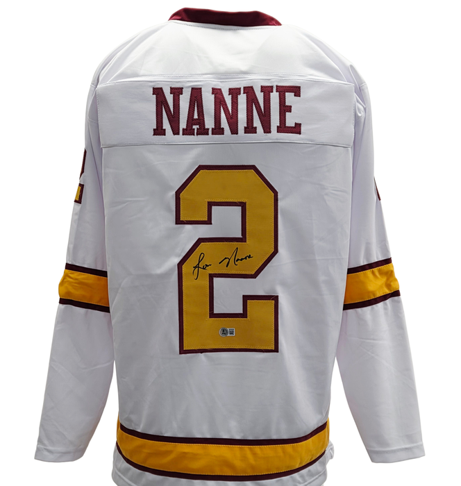 Lou Nanne Signed Player College Hockey Jersey
