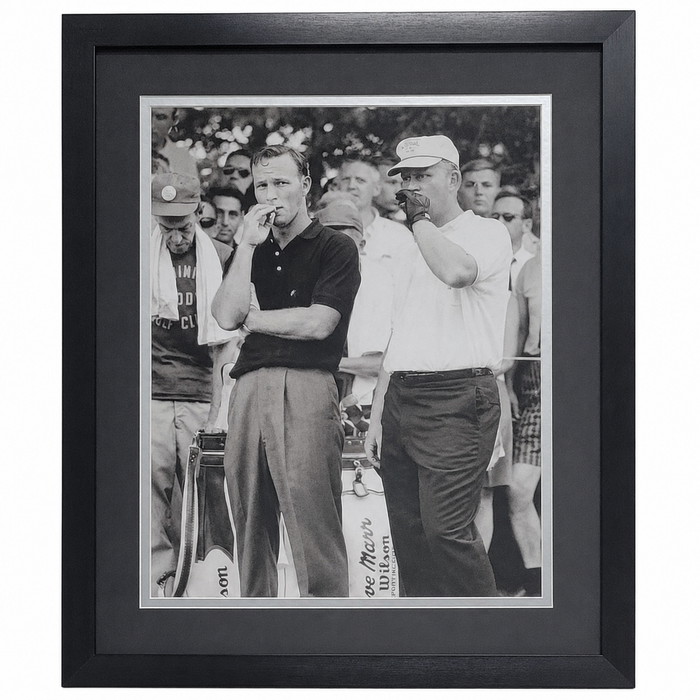Jack Nicklaus & Arnold Palmer Professionally Framed 16x20 Display