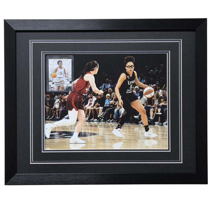 Olivia Miles Professionally Framed 11x14 Rookie Card Display