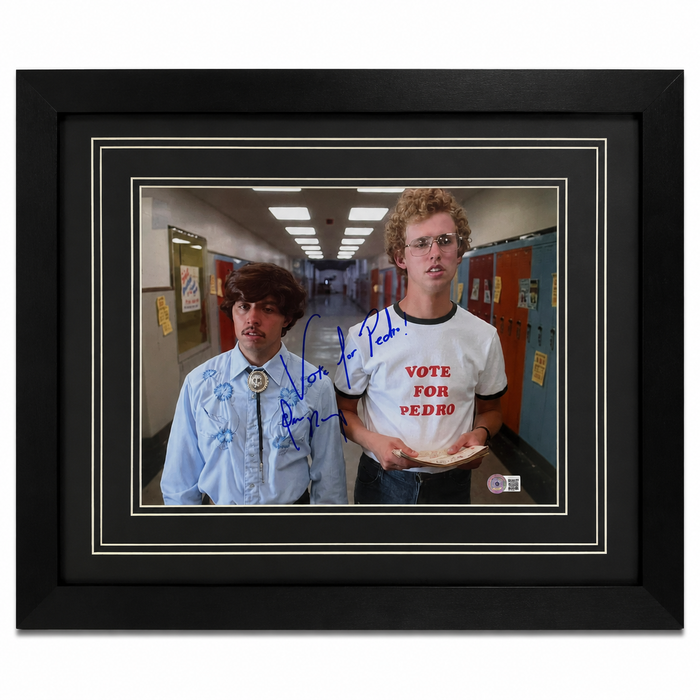 Pedro Signed & Professionally Framed 11x14 Photo w/ 'Vote for Pedro'