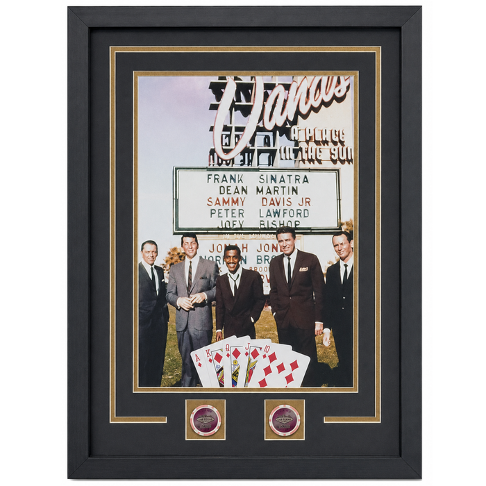 Rat Pack Professionally Framed 11x17 Display