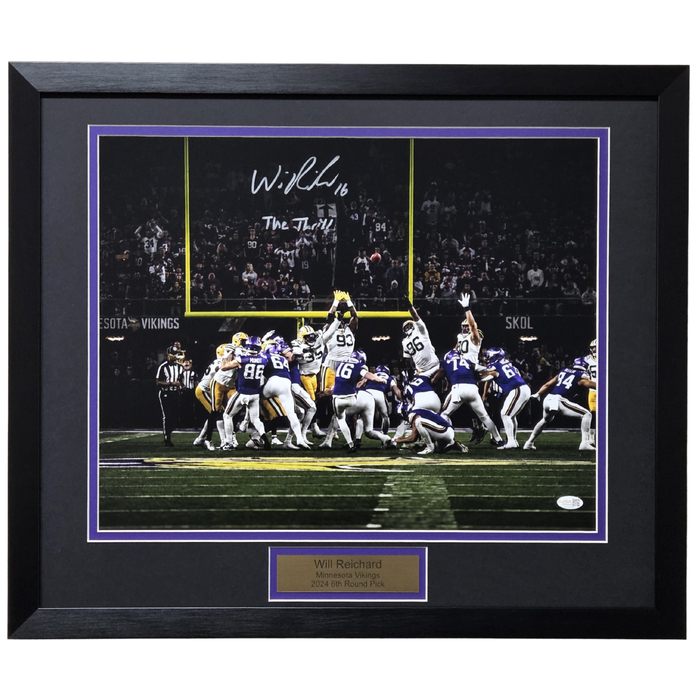 Will Reichard Signed & Professionally Framed 16x20 Photo #1