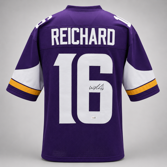 Will Reichard Signed Purple Player Football Jersey