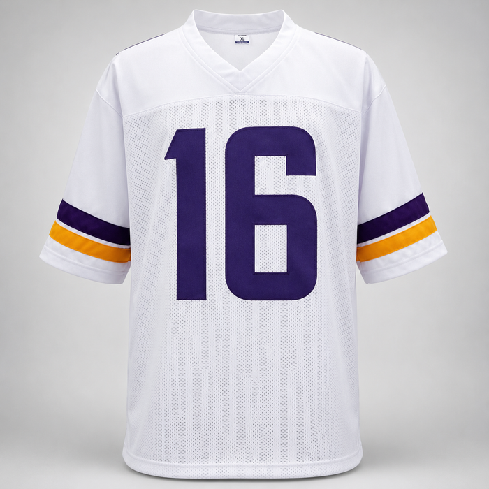 Will Reichard Signed White Player Football Jersey