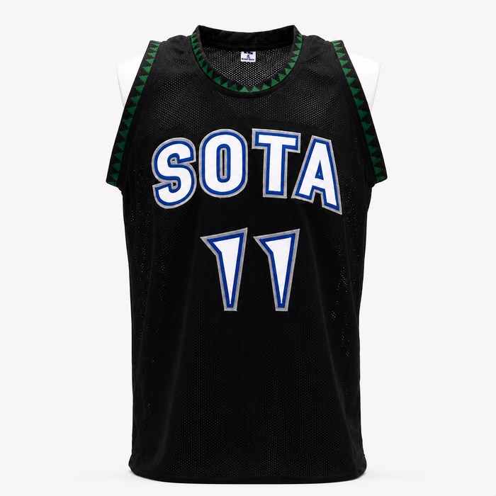 Naz Reid Signed Player Black Basketball Jersey