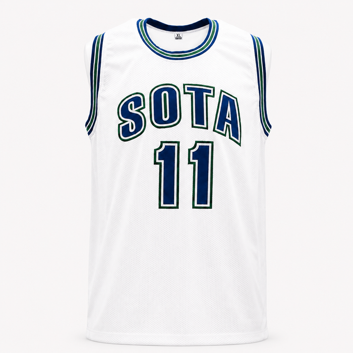 Naz Reid Signed Player Throwback Jersey
