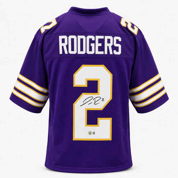 Isaiah Rodgers Signed Throwback Player Football Jersey