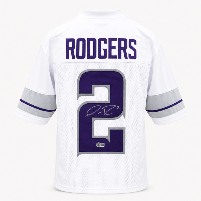 Isaiah Rodgers Signed White Out Player Football Jersey