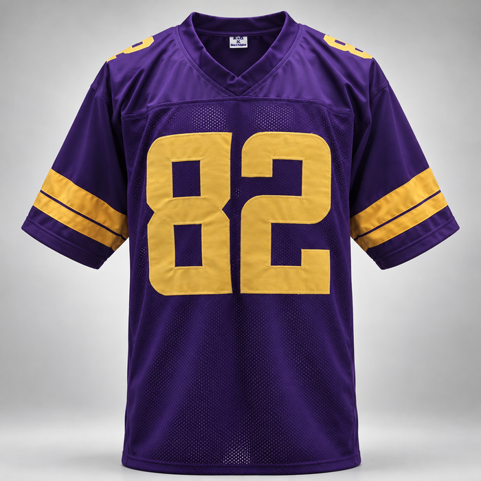 Kyle Rudolph Signed Holiday Player Football Jersey