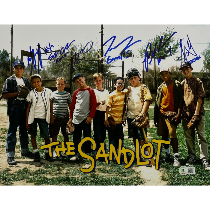 The Sandlot Cast Signed 11x14 Photo #4