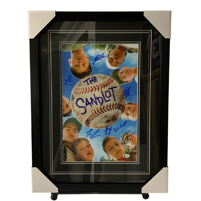 The Sandlot Cast Close Up Signed & Professionally Framed 11x17 Photo #2