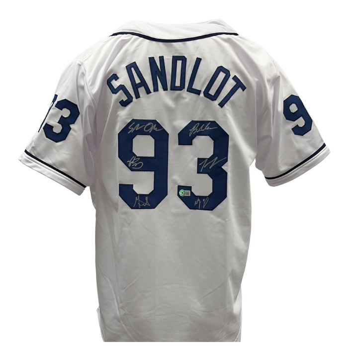 The Sandlot Cast Signed Custom Baseball Jersey Universal Sports Auctions