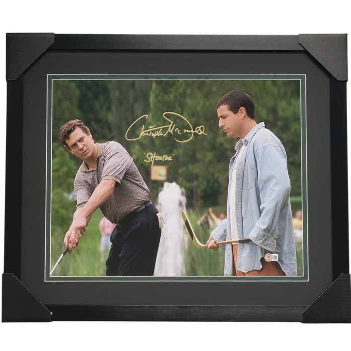 Shooter McGavin Signed & Professionally Framed 16x20 Photo #2
