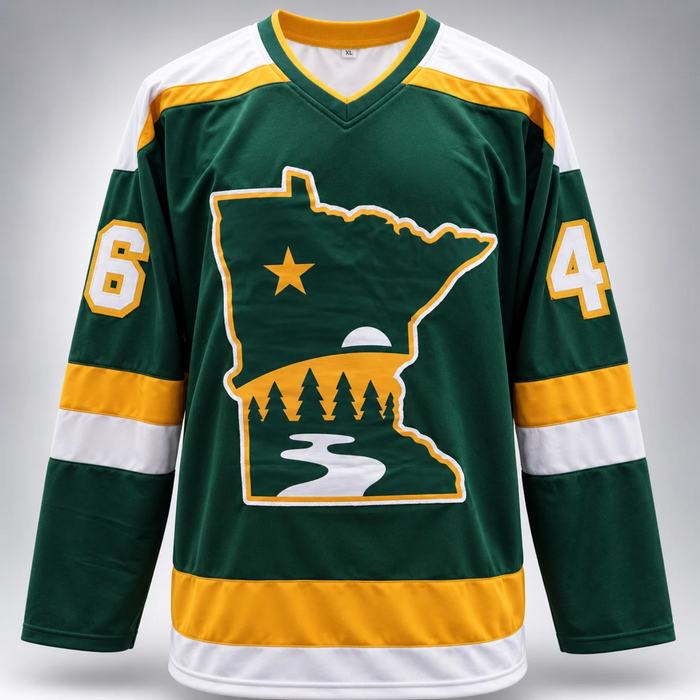 Jared Spurgeon Signed Green Retro Player Hockey Jersey