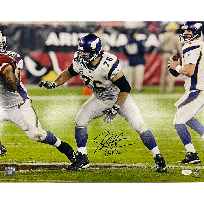 Steve Hutchinson Signed 16x20 Photo