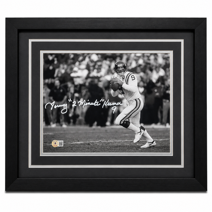 Tommy Kramer Signed & Professionally Framed 11x14 Photo #1