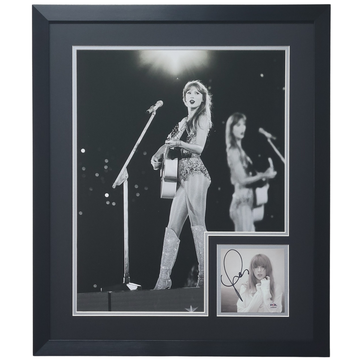 Taylor Swift #2 Black & White Signed & Professionally Framed 16x20
