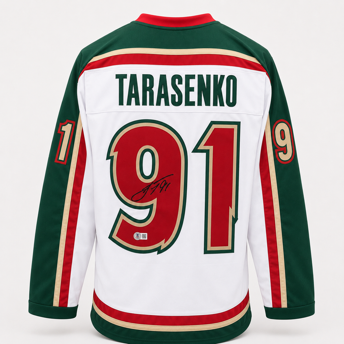 Vladimir Tarasenko Signed White Player Hockey Jersey