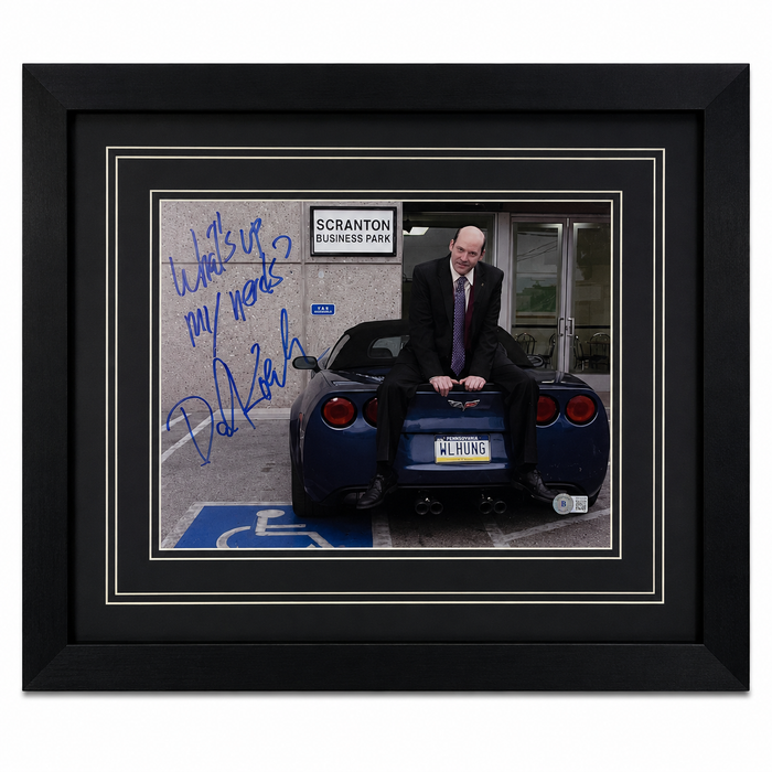 David Koechner 'The Office' Signed & Professionally Framed 11x14 Photo w/ Inscription
