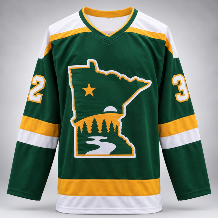 Filip Gustavsson & Jesper Wallstedt Signed 'The Swede Spot' Player Hockey Jersey