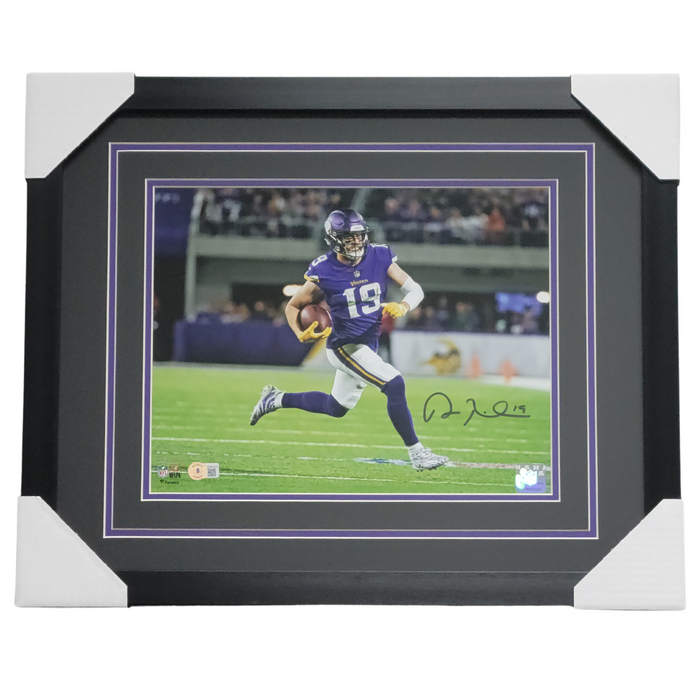 Adam Thielen #2,Running with Ball Signed & Professionally Framed 11x14 Photo