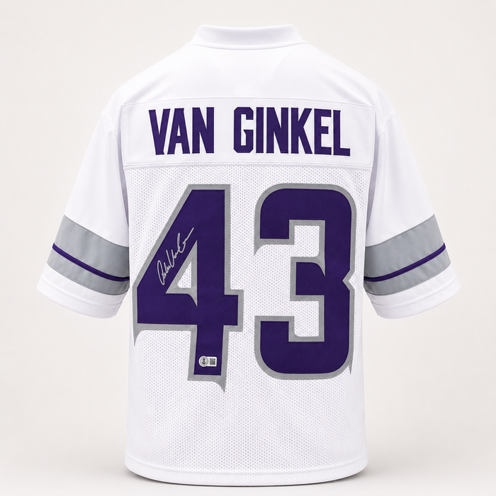 Andrew Van Ginkel Signed White Out Player Football Jersey