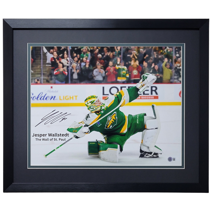 Jesper Wallstedt Signed & Professionally Framed 16x20 Photo #2 "The Wall of St. Paul"