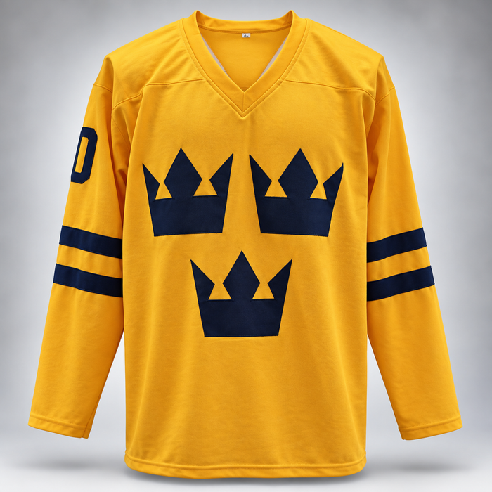 Jesper Wallstedt Signed Sweden Player Hockey Jersey