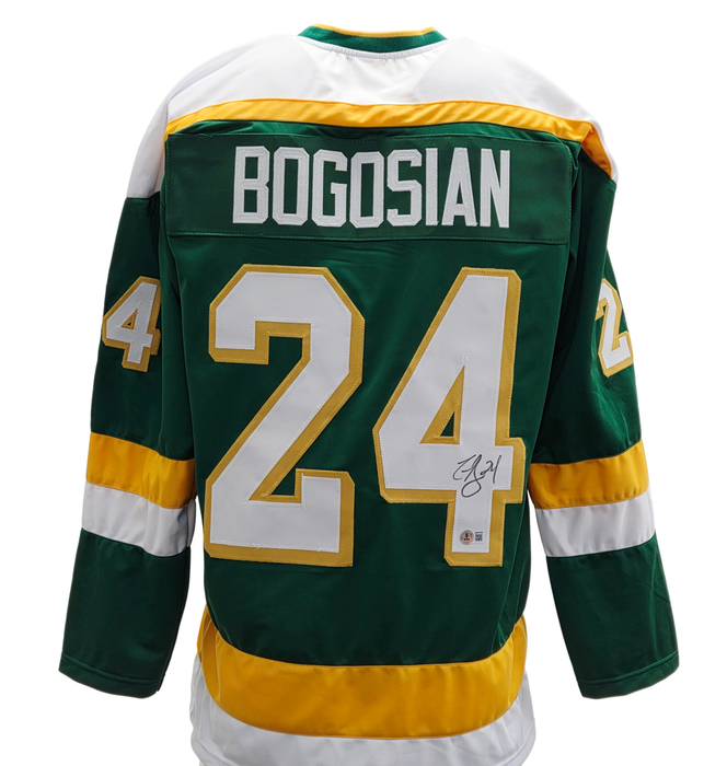 Zach Bogosian Signed Player Green Retro Hockey Jersey