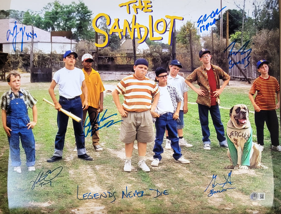 The Sandlot Cast Signed 16x20 Photo #1