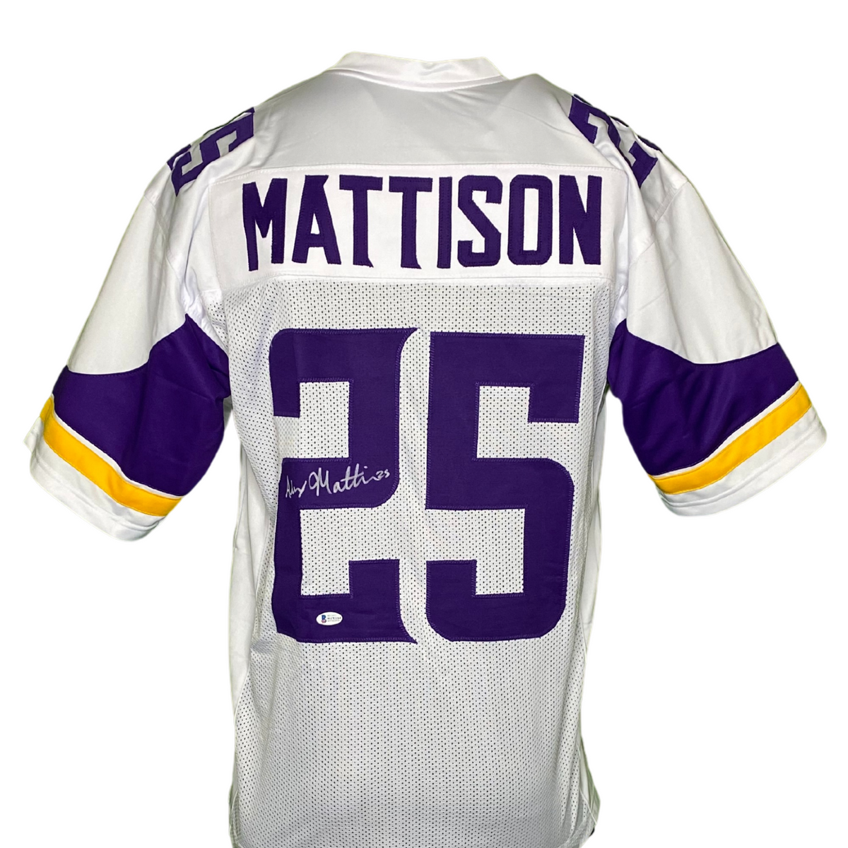 Alexander Mattison Signed Custom Purple #2 Football Jersey — Universal  Sports Auctions