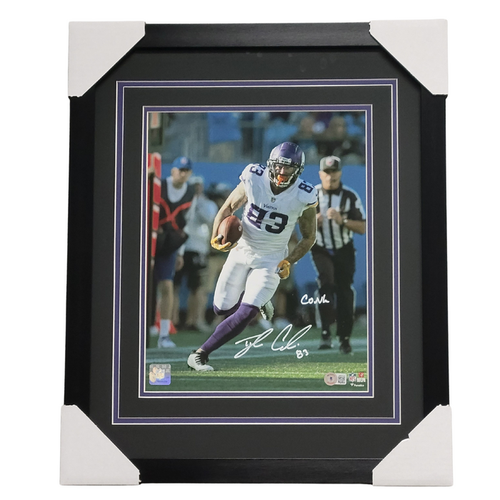 Tyler Conklin Signed & Professionally Framed 11x14 Photo